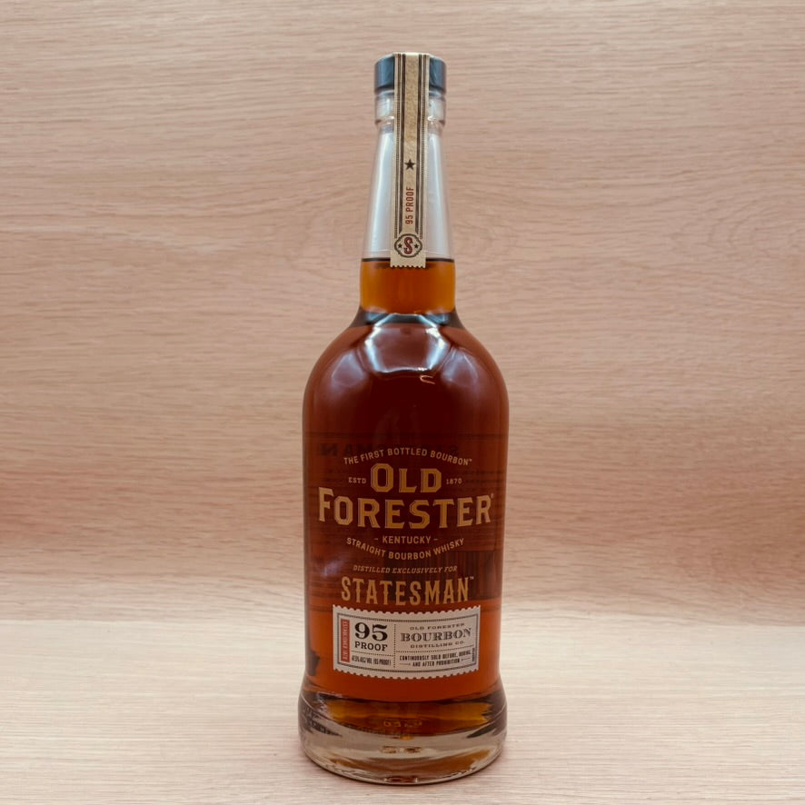 Old Forester, "Statesman," Kentucky Straight Bourbon Whiskey,