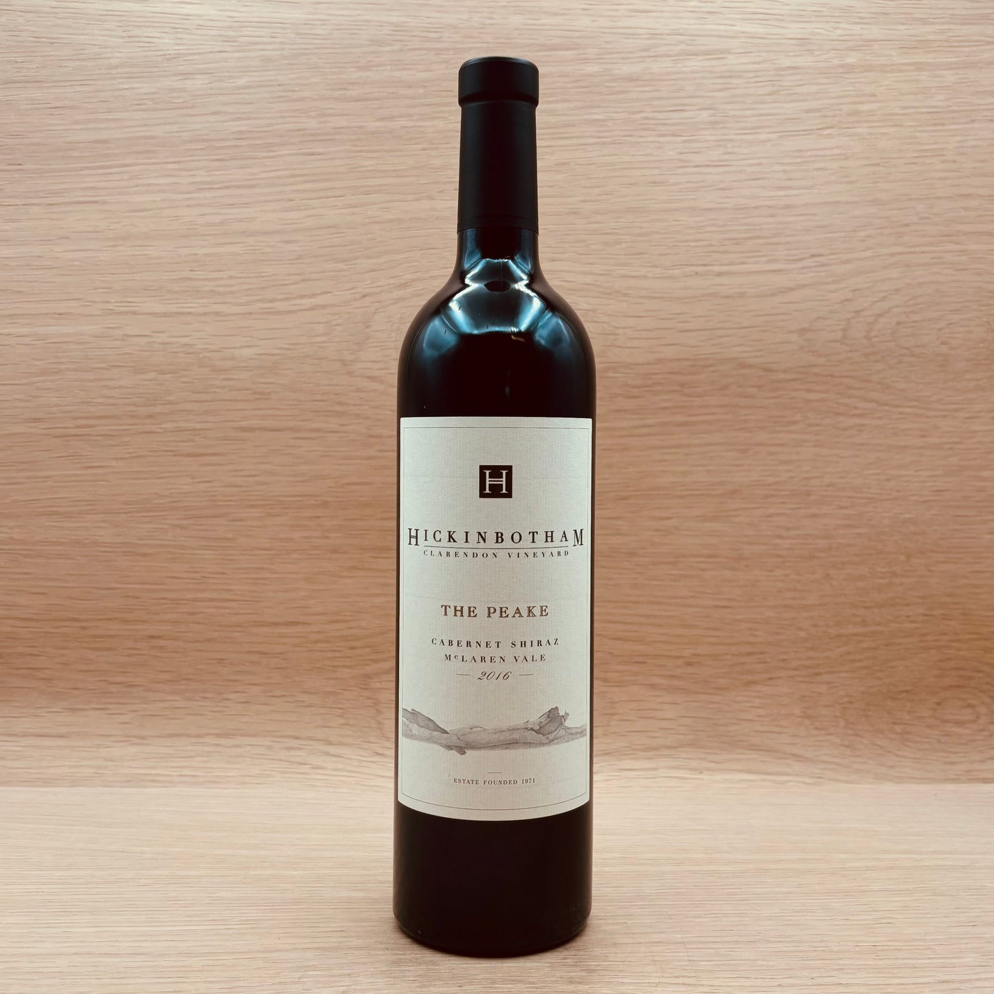 Hickinbotham, "The Peake," McLaren Vale, Australia, Cabernet Shiraz, 2016