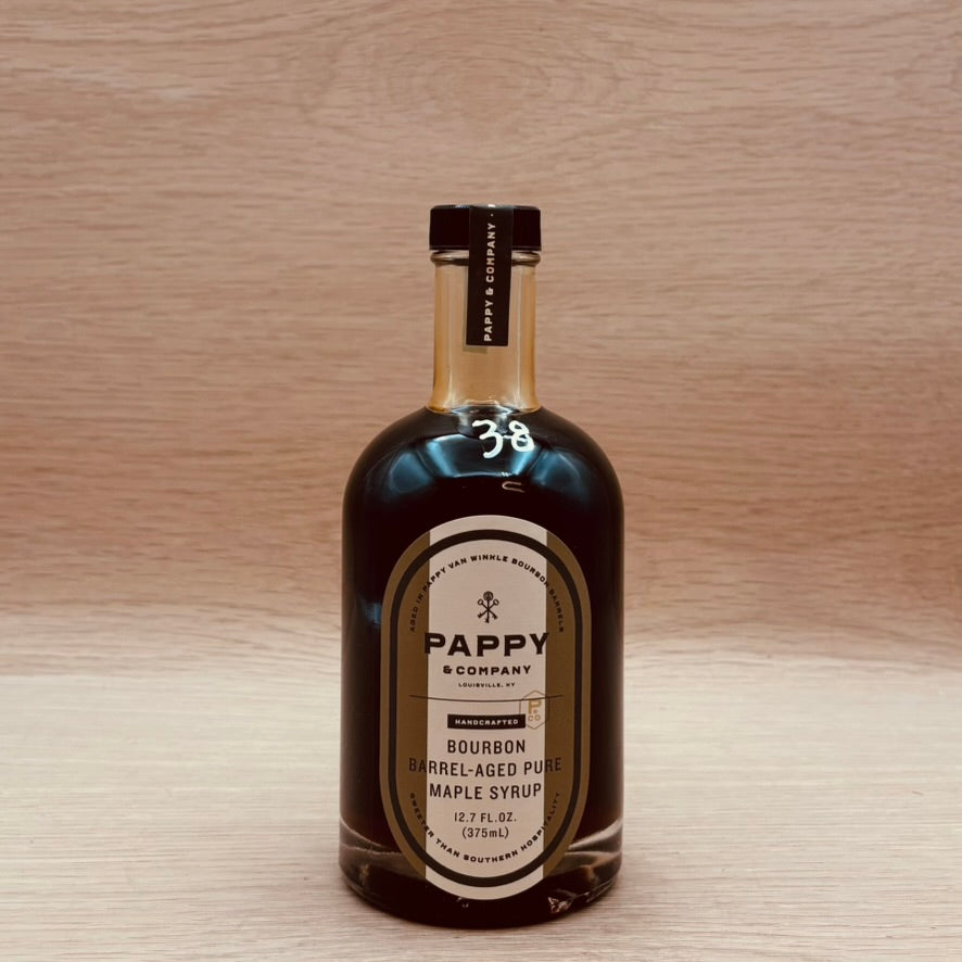 Pappy & Company, Bourbon Barrel-Aged Pure Maple Syrup, 375ml
