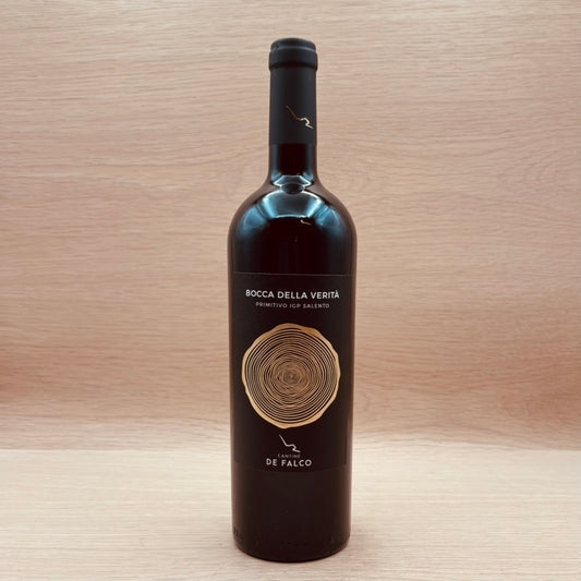 Cantine de Falco, "Bocca della Verità," Salento, Italy, Primitivo, 2021
