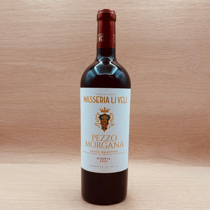 Masseria Li Veli, Pezzo Morgana, Salice Salentino Riserva, Italy, Negroamaro, 2022