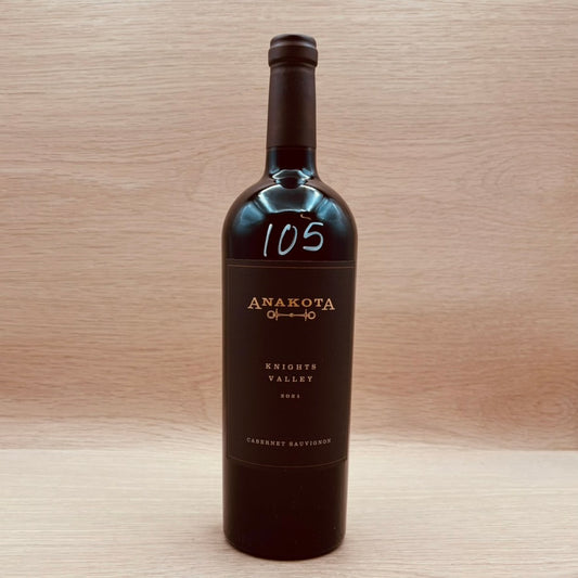 Anakota, Knight's Valley, California, Cabernet Sauvignon, 2021