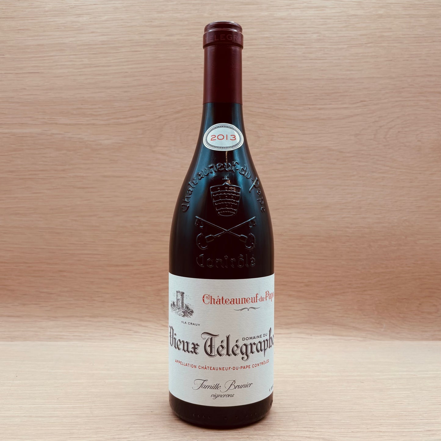 Vieux Télégraphe, "La Crau," Châteauneuf-du-Pape, France, Grenache Blend, 2013