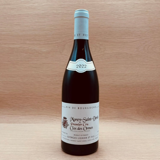 Georges Lignier, "Clos des Ormes," Morey-Saint-Denis 1er Cru, France, Pinot Noir, 2022