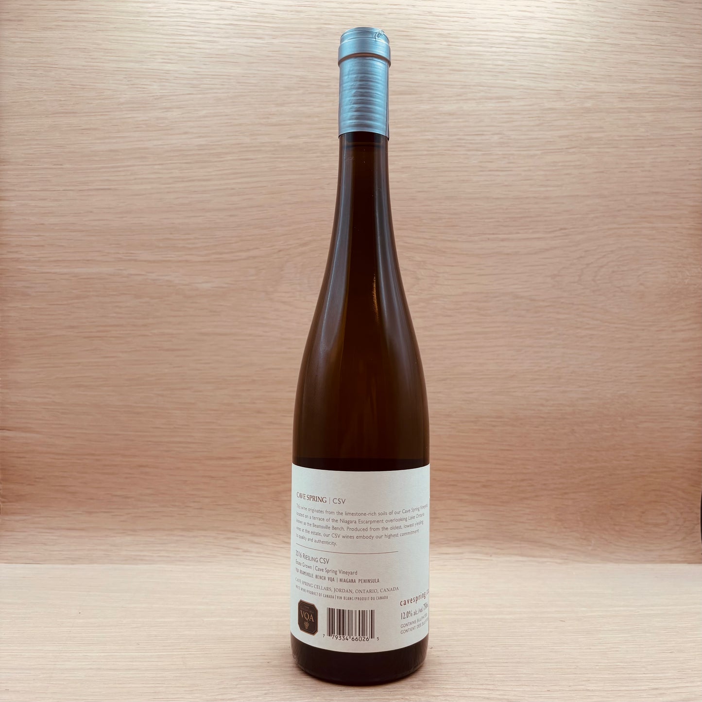 Cave Spring, "Cave Spring Vineyard," Beamsville Bench, Canada, Riesling, 2016