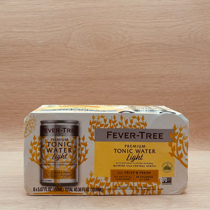 Fever Tree, Light Tonic, 5 oz Cans,  8pack