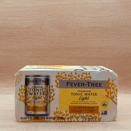 Fever Tree, Light Tonic, 5 oz Cans,  8pack