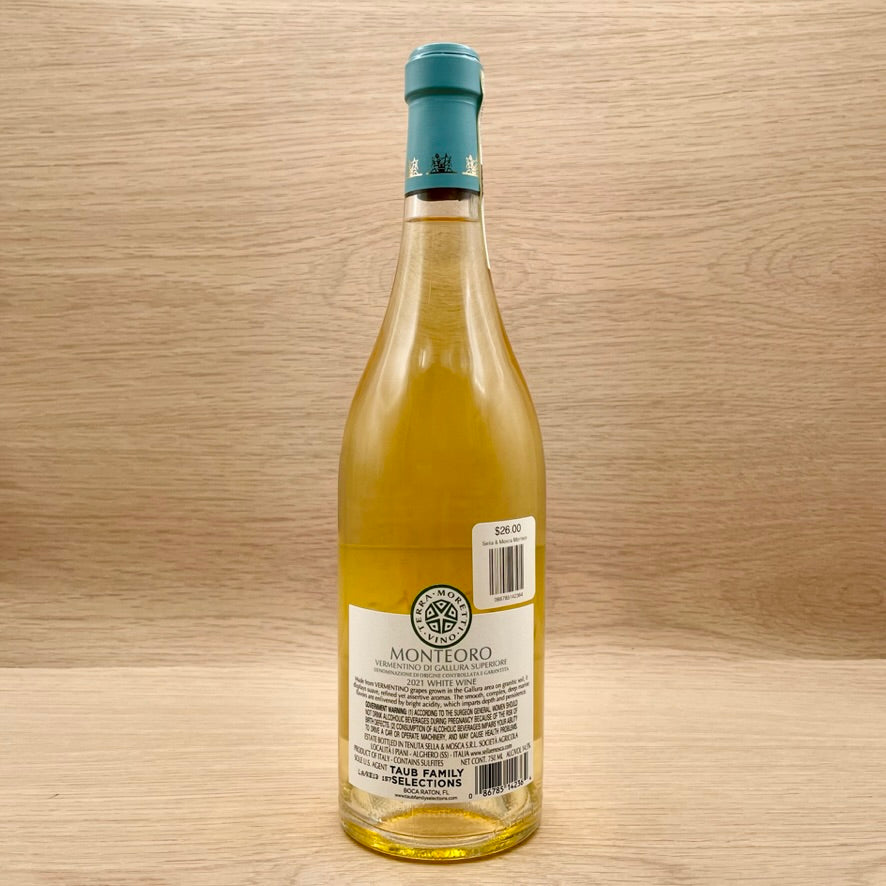 Sella & Mosca, "Monteoro," Vermentino di Gallura Superiore, Italy, Vermentino, 2023