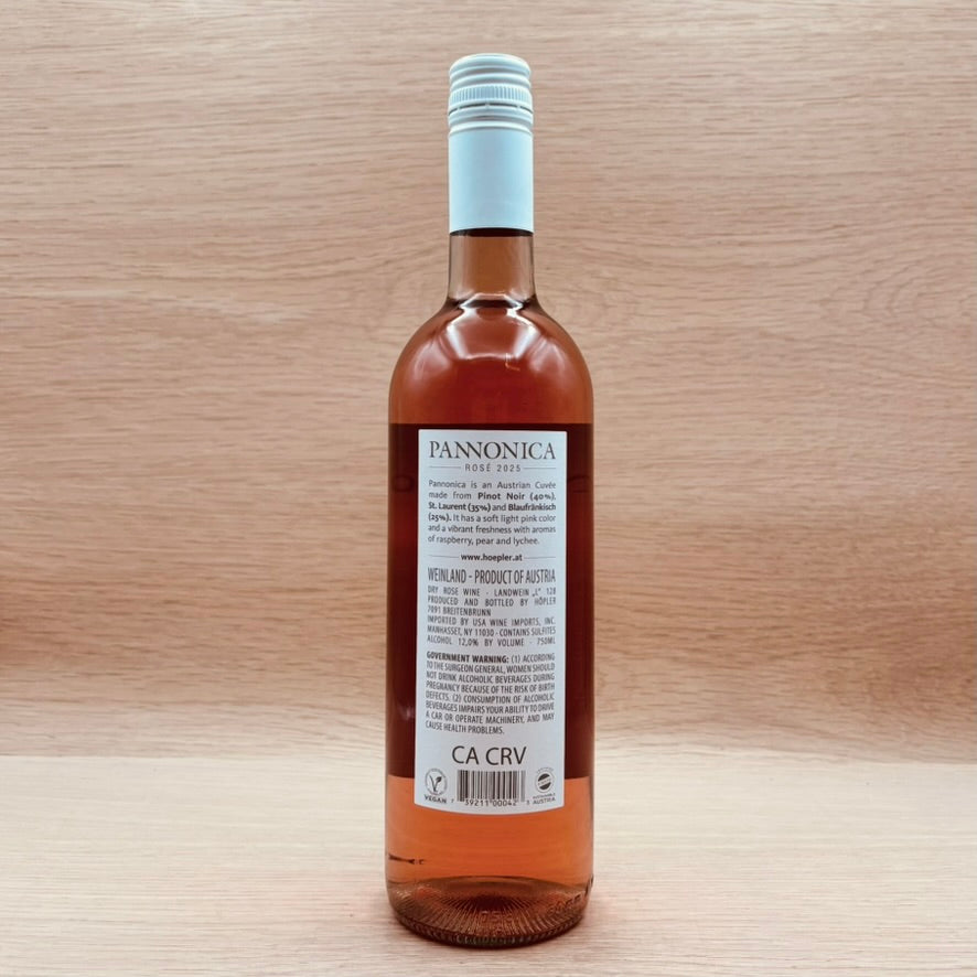 Pannonica, "Rosé," Austria, Pinot Noir Blend, 2025