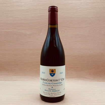 Follin-Arbelet, "Clos du Chapitre," Aloxe-Corton 1er Cru, France, Pinot Noir, 2023
