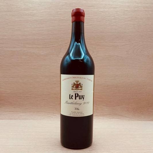 Château Le Puy, "Barthélemy," Vin de France, France, Merlot Blend, 2022