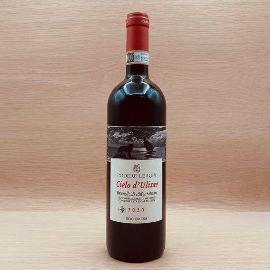 Podere Le Ripi "Cielo d'Ulisse," Brunello di Montalcino, Italy, Sangiovese, 2020