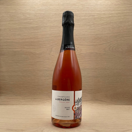 A. Bergere Champagne, "Rose," France, Chardonnay blend, 2018