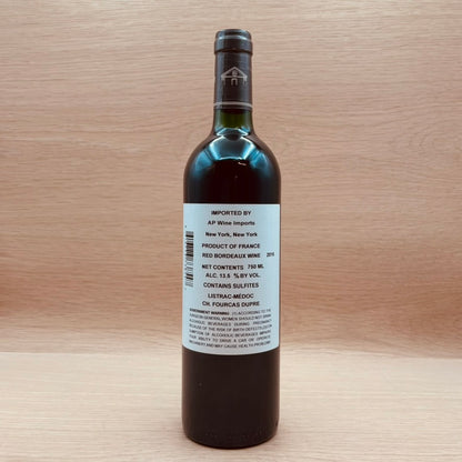 Chateau Fourcas Dupre, Listrac-Medoc, France, Merlot Blend, 2015