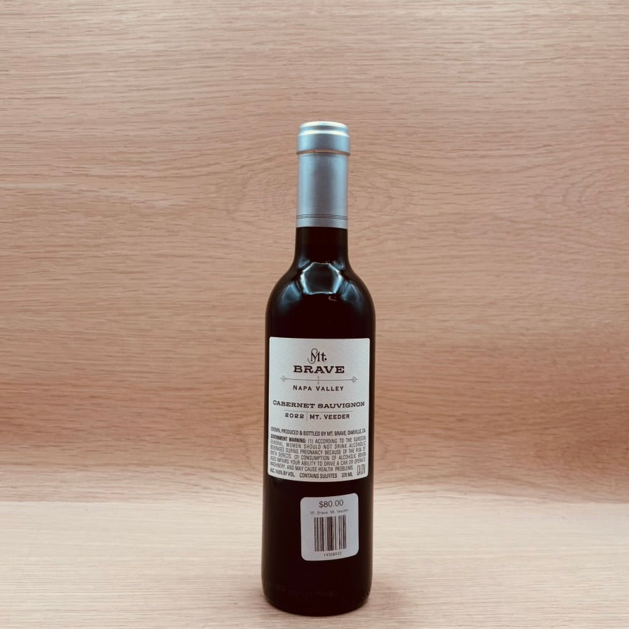 Mt. Brave, Mt. Veeder, California, Cabernet Sauvignon, 2022, 375ml