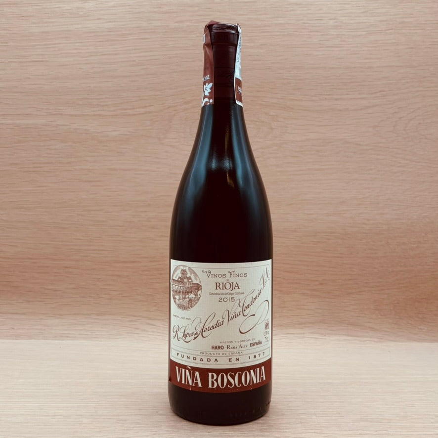 Lopez de Heredia, "Viña Bosconia Riserva," Rioja, Spain, Tempranillo Blend, 2015