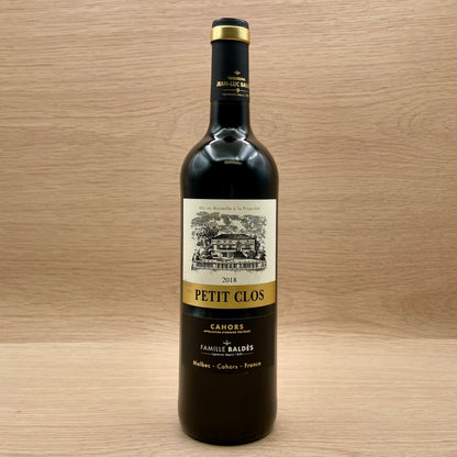 Famille Baldes, "Petit Clos," Cahors, France, Malbec, 2018