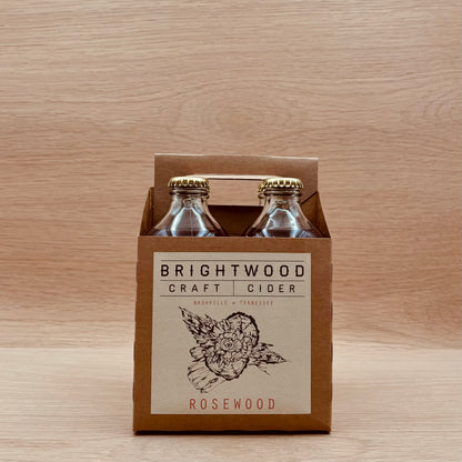 Brightwood, "Rosewood," Rosé Cider, 4 pack