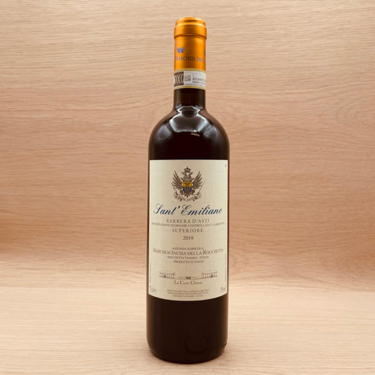 Marchesi Incisa, "Sant' Emiliano", Piemonte, Italy, Barbera d'Asti, 2019