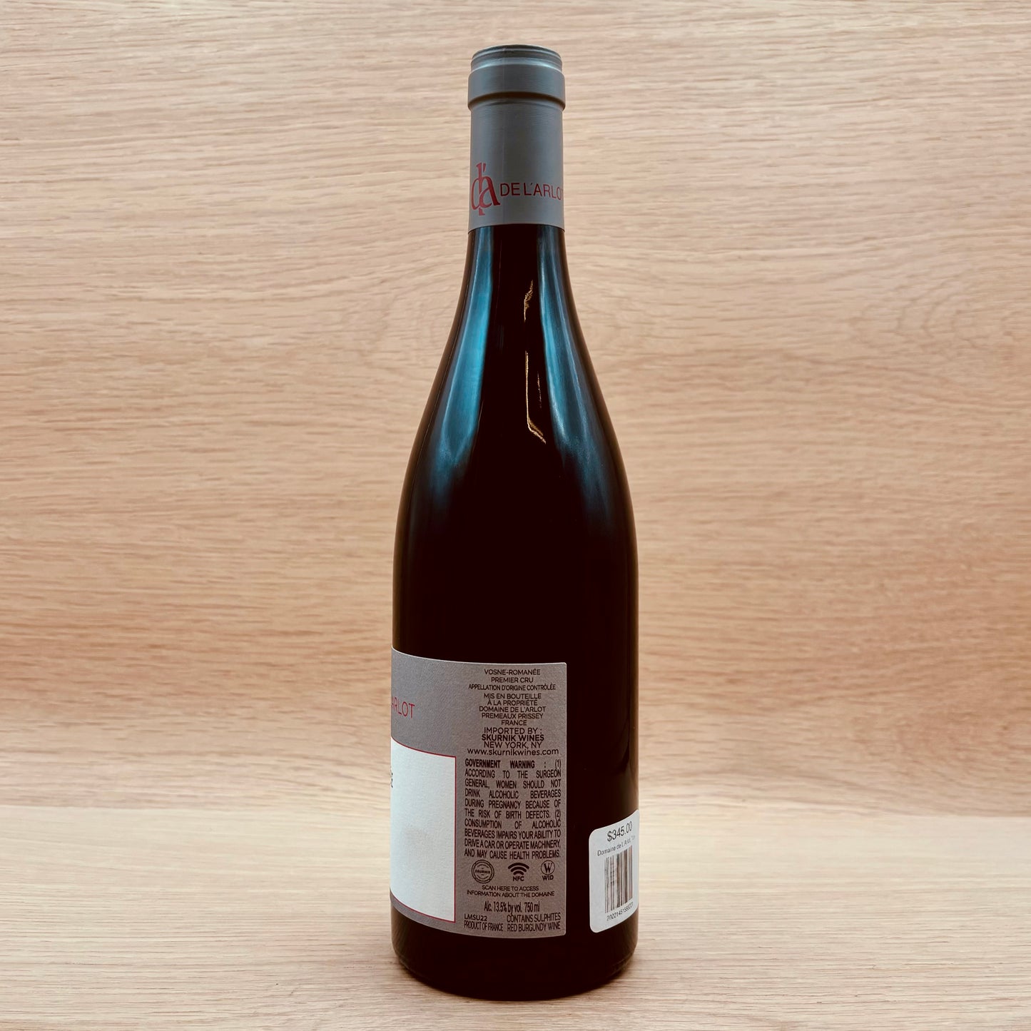 Domaine de L'Arlot, "Les Suchots," Vosne-Romanée 1er Cru, France, Pinot Noir, 2022