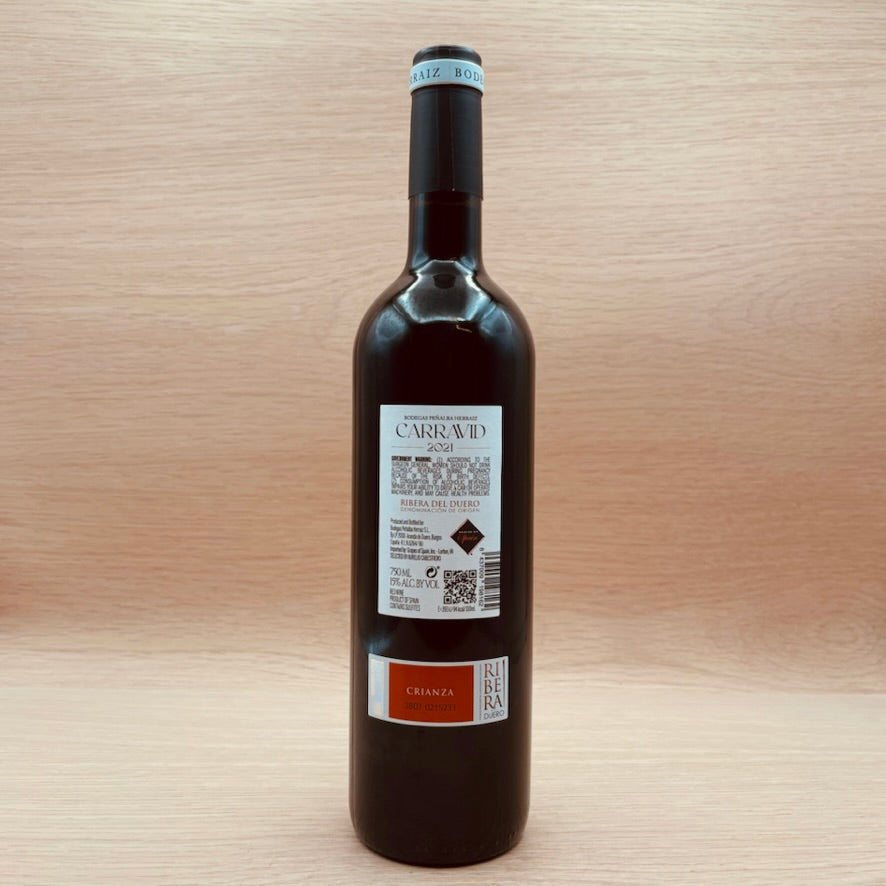 Carravid, Ribera del Duero, Spain, Tempranillo blend, 2021