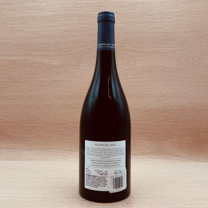 Rippon, "Mature Vine," Lake Wanaka, New Zealand, Pinot Noir, 2021