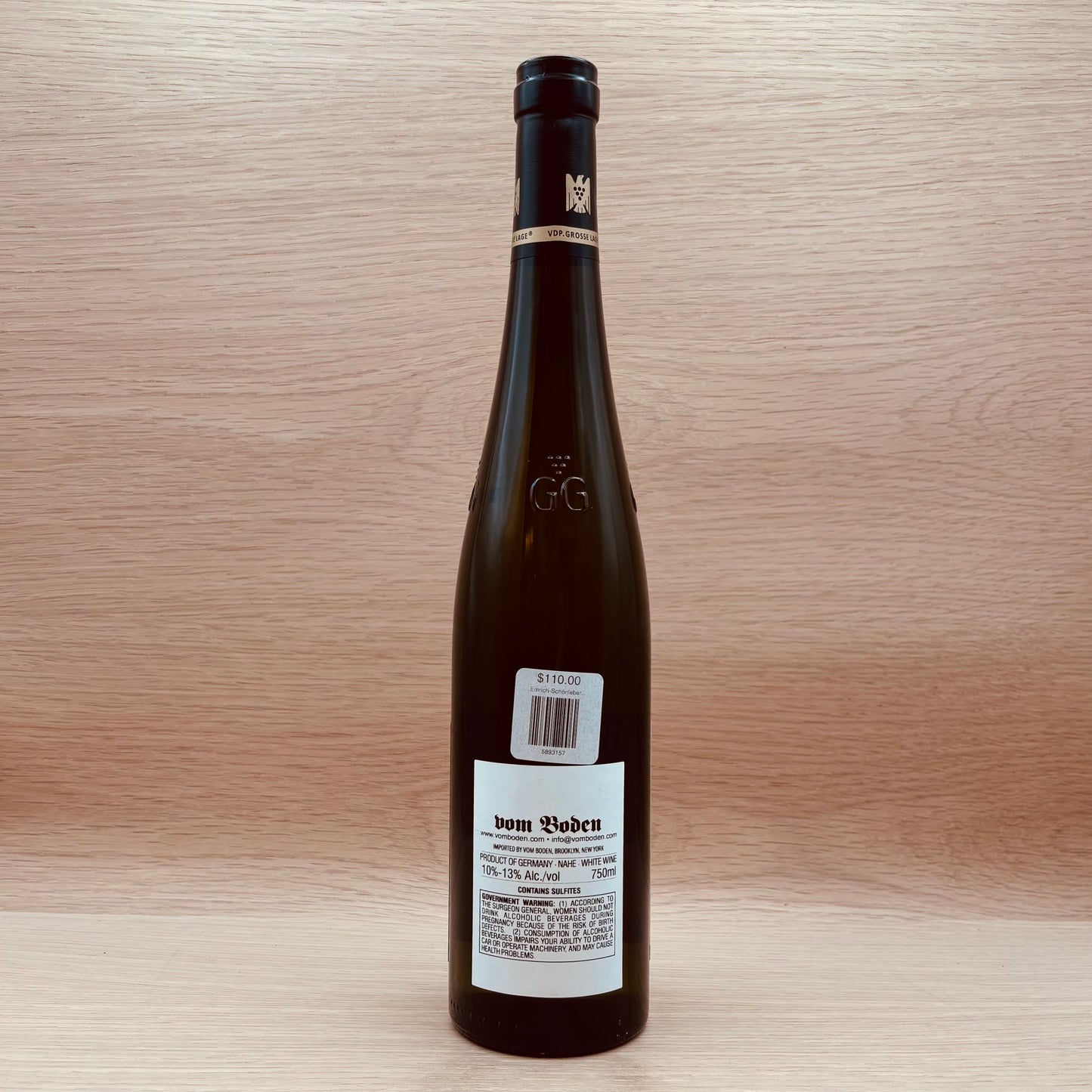 Emrich-Schönleber, "Frühlingsplätzchen GG," Nahe, Germany, Riesling, 2023