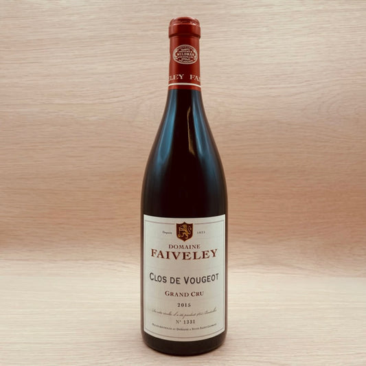 Domaine Faiveley, Clos de Vougeot Grand Cru, France, Pinot Noir, 2015