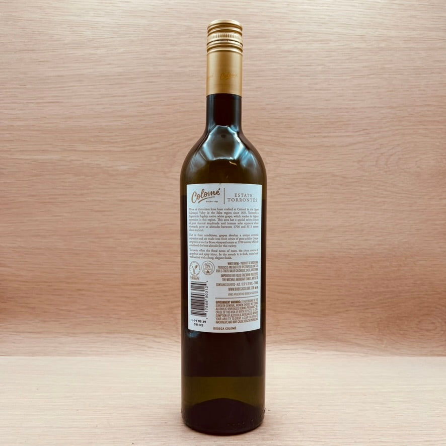 Bodega Colomé, Valle Calchaquí, Argentina, Torrontés, 2024