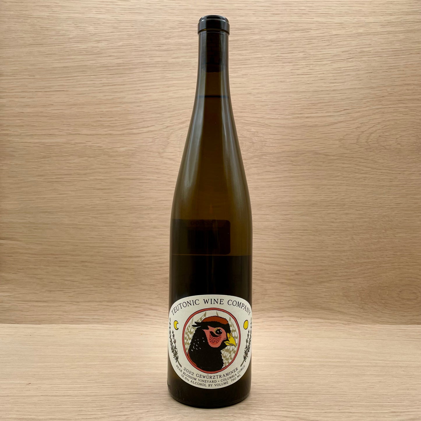 Teutonic Wine Co., "Pear Blossom Vineyard," Columbia Gorge, Washington, Gewurztraminer, 2022