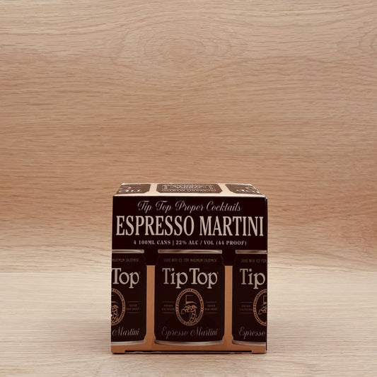 Tip Top, Espresso Martini, 4 pack