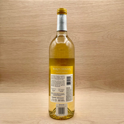 Baron Herzog, "Kosher," California, Pinot Grigio, 2022