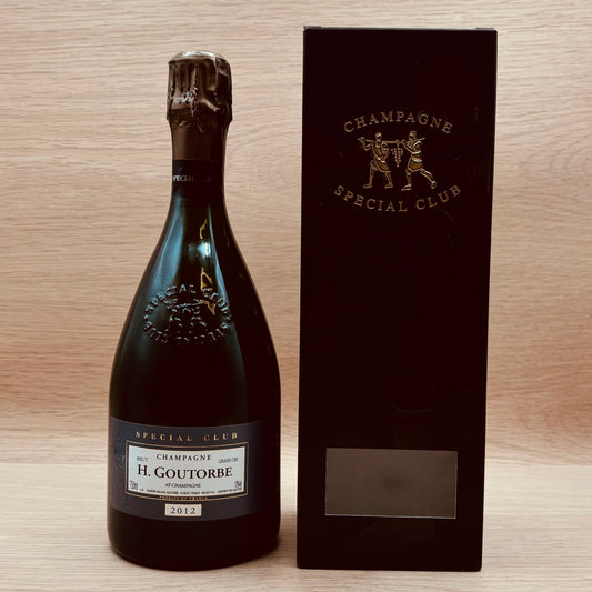 H. Goutorbe Champagne, "Special Club," Aÿ Grand Cru, France, Pinot Noir blend, 2012