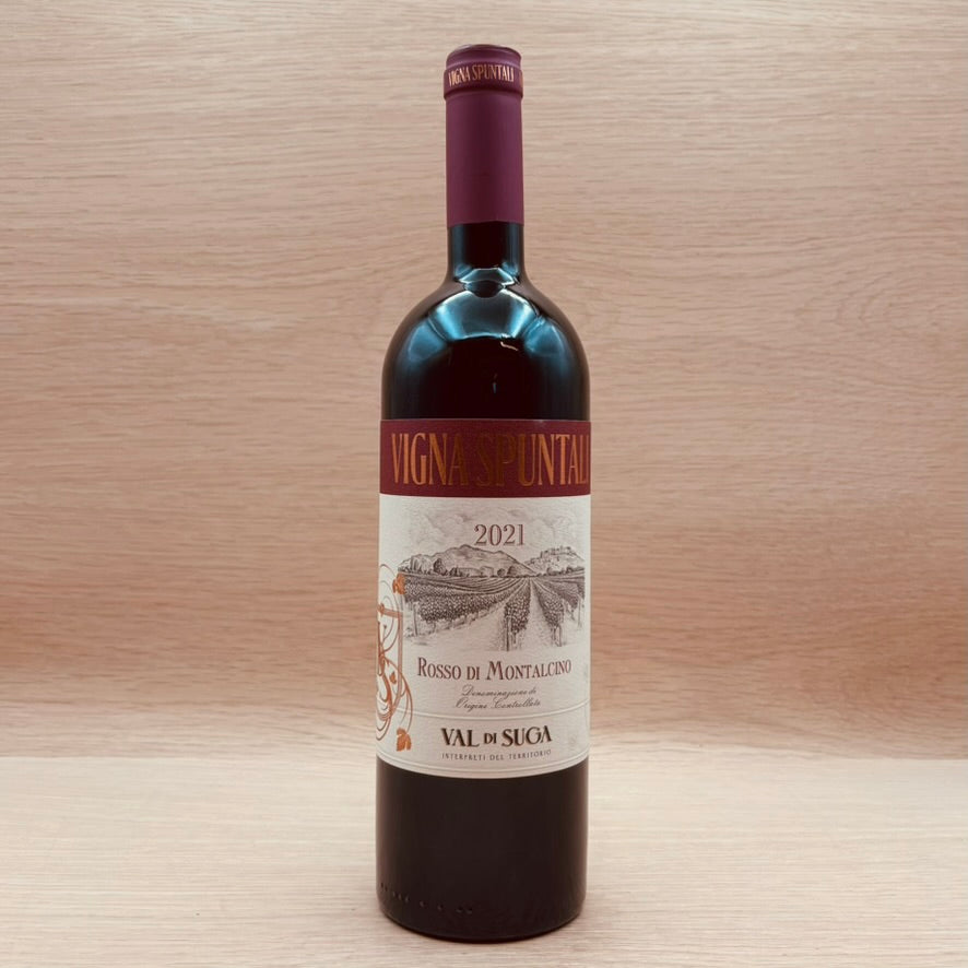 Val di Suga, "Vigna Spuntali," Rosso di Montalcino, Italy, Sangiovese, 2021