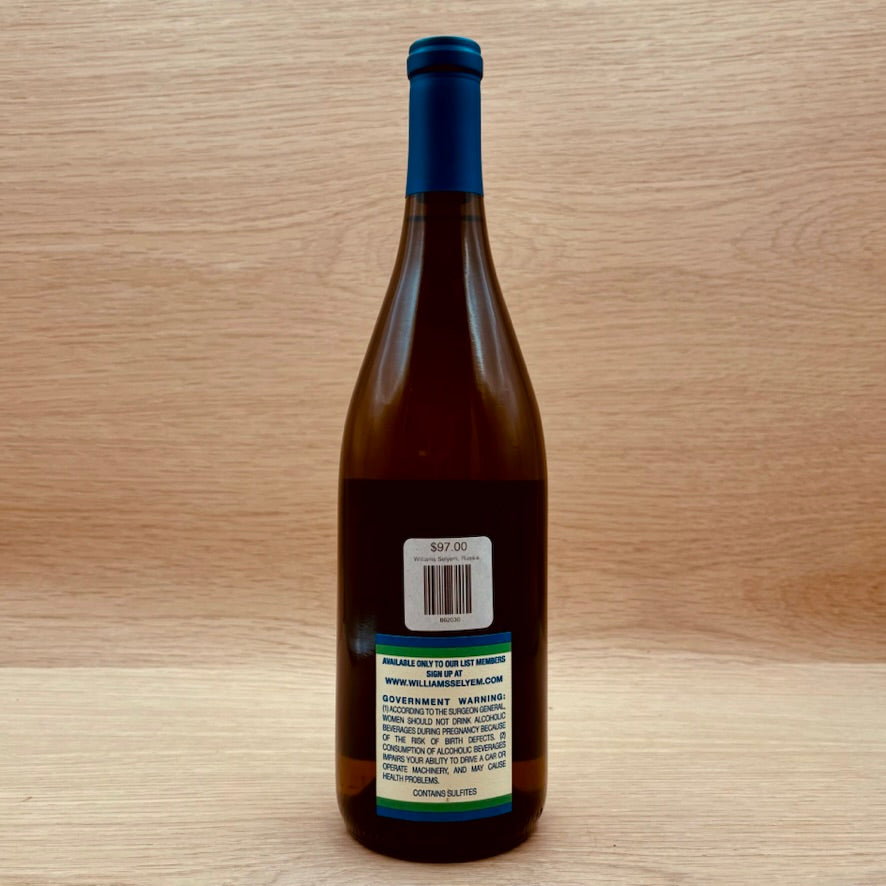 Williams Selyem, Russian River Valley, California, Unoaked Chardonnay, 2022