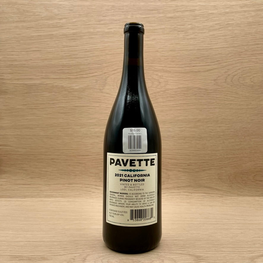 Pavette, California, Pinot Noir, 2023