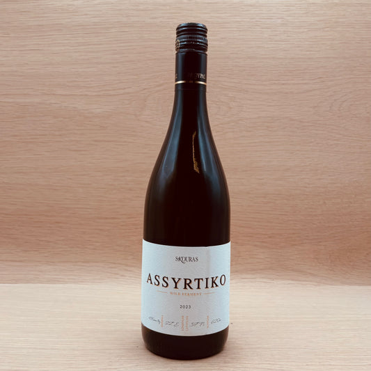 Skouras, "Wild Ferment," Peloponnese, Greece, Assyrtiko, 2024