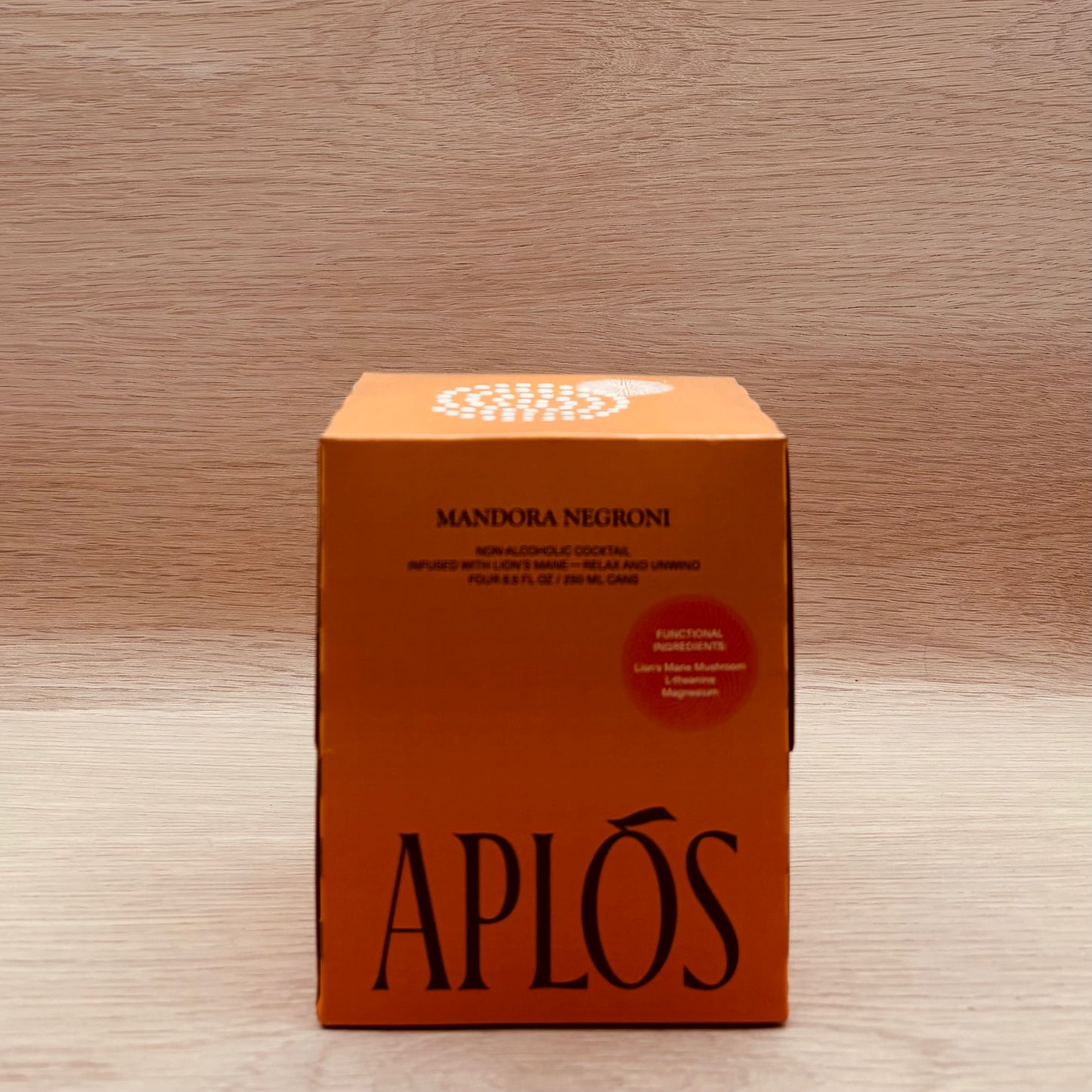 Aplós, Mandora Negroni, Non-Alcoholic Cocktail
