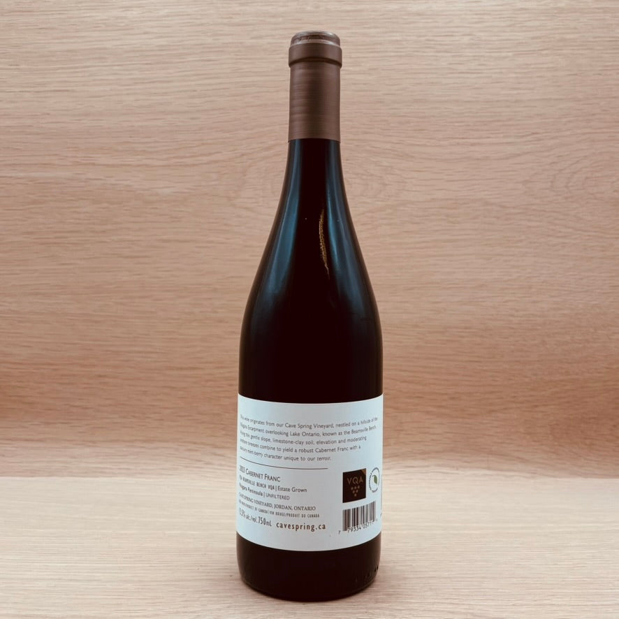 Cave Spring, "Estate," Beamsville Bench, Canada, Cabernet Franc, 2023