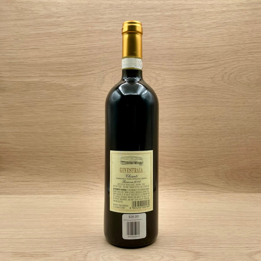 Ginestraia, Chianti Riserva, Italy, Sangiovese, 2018