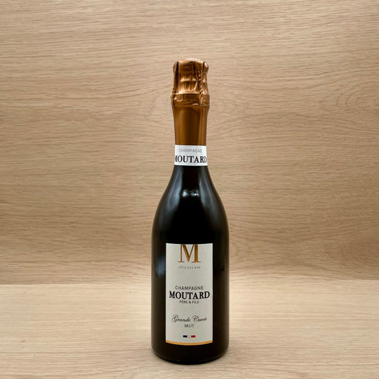 Moutard Champagne, "Grand Cuvée Brut," Côte de Bars, France, NV, 375ml