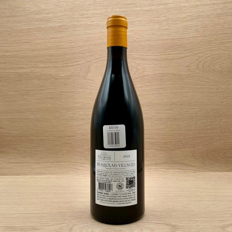 Clos du Vieux Bourg, Beaujolais Villages, France, Gamay, 2021