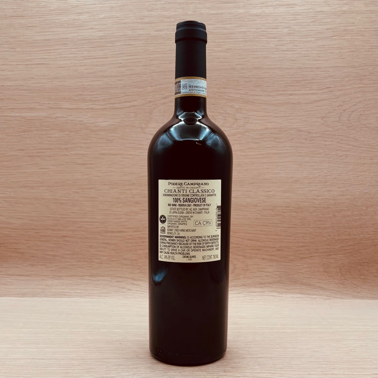 Podere Campriano, "Le Balze di Montefioralle," Chianti Classico Riserva, Italy, Sangiovese, 2021