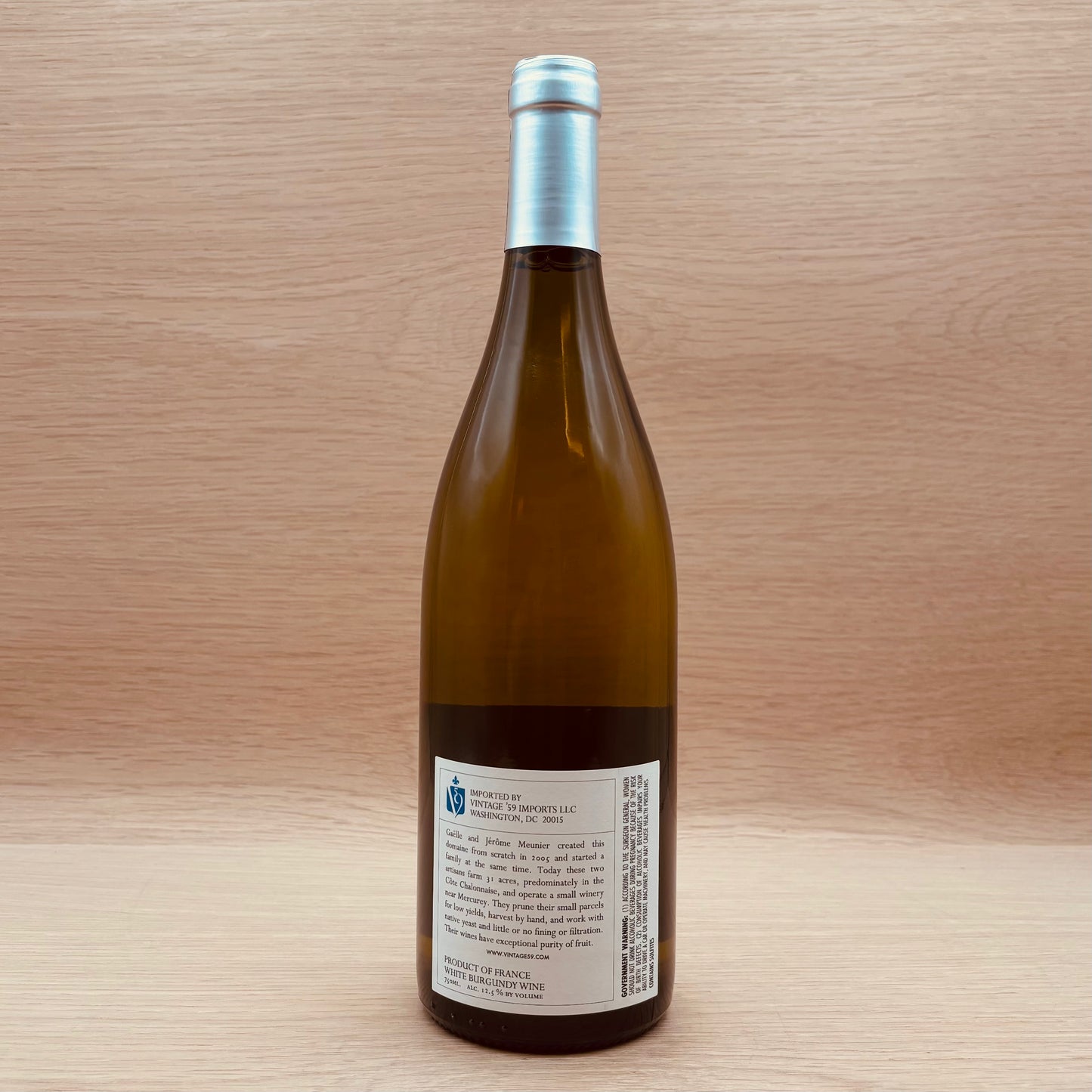 Domaine Gaëlle & Jérôme Meunier, "Rully Blanc," Rully, France, Chardonnay, 2022