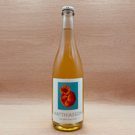 Matthiasson, "Grape & Peach," California, Chardonnay and Peach Blend, 2025