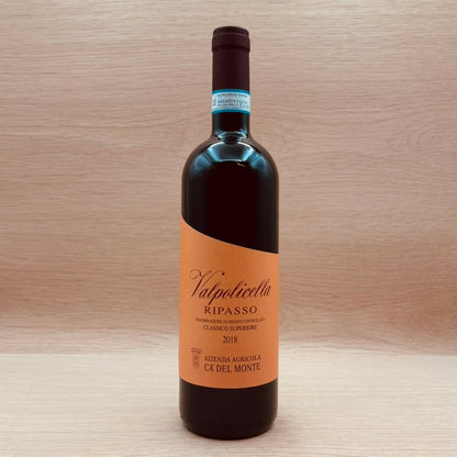 Ca' del Monte, "Ripasso," Valpolicella Classico Superiore, Italy, Corvina Blend, 2018