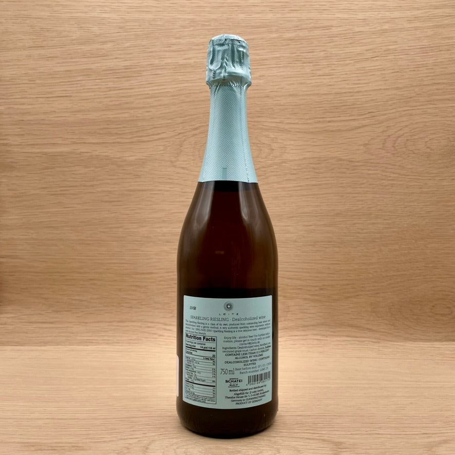 Leitz, "Eins Zwei Zero," Rheingau, Germany, Sparkling Riesling (nonalcoholic)