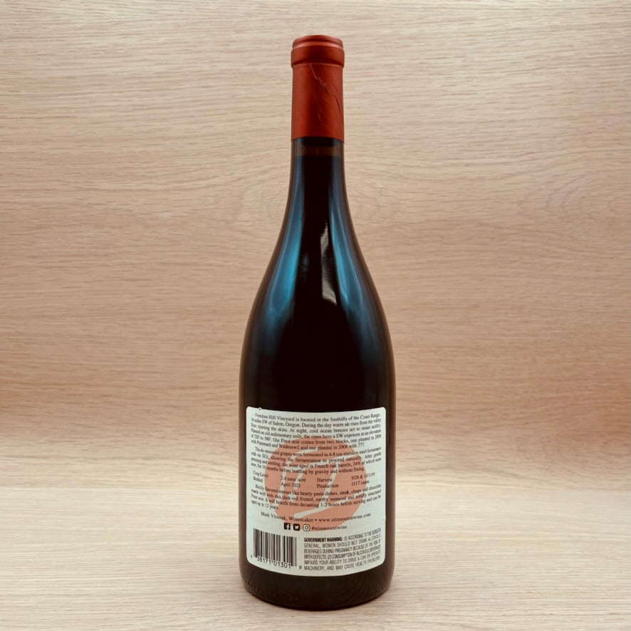 St. Innocent, "Freedom Hill Vineyard," Willamette Valley, Oregon, Pinot Noir, 2019