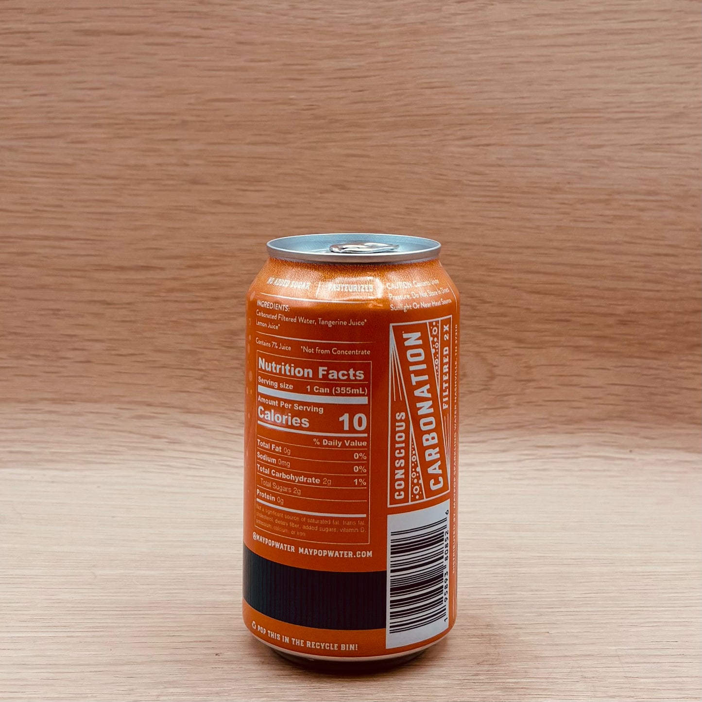 Maypop, Tangerine Sparkling Water