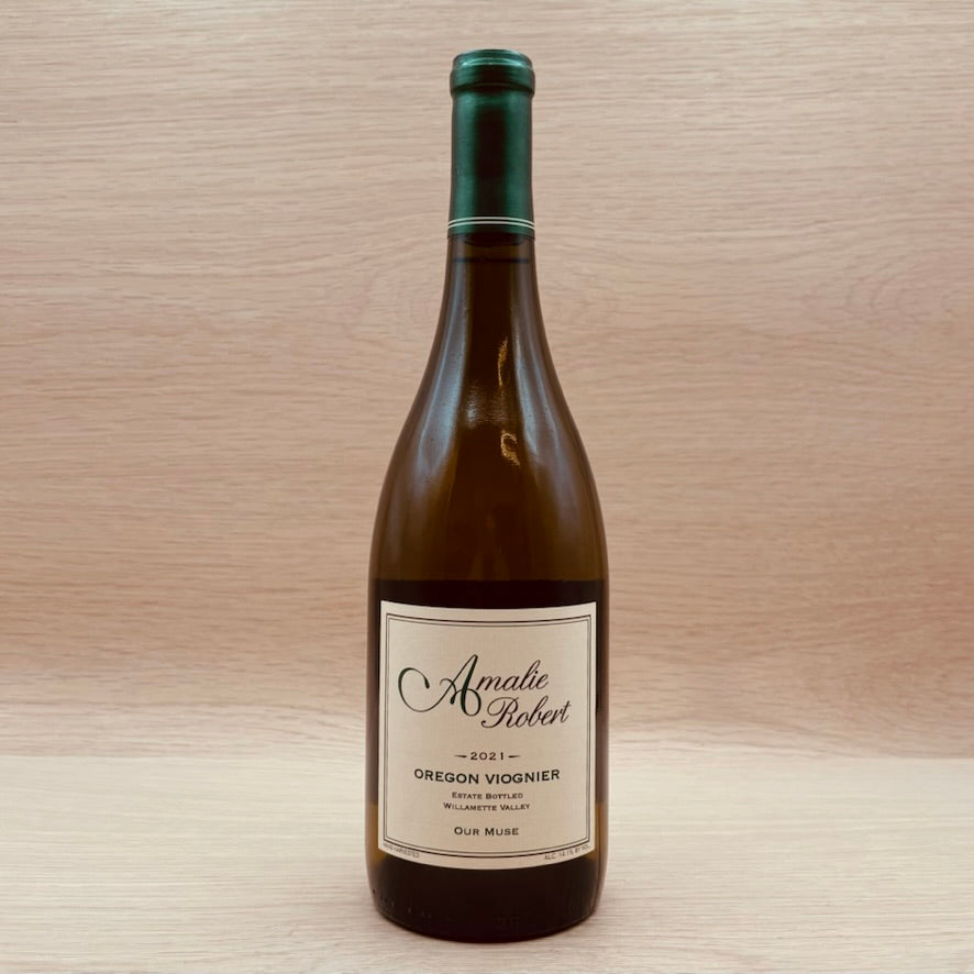 Amalie Robert, "Our Muse," Willamette Valley, Viognier, 2021